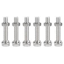 HDG M10 x 60 Bolt with nut